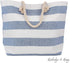 Tote Bag - Beach Bag - Beach Tote - Large Tote Bag with Rope Handles - Rutledge & King