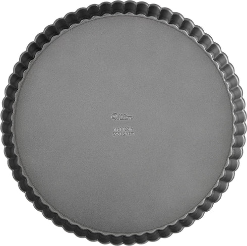 Wilton Excelle Elite Non-Stick Tart and Quiche Pan with Removable Bottom, 9-Inch -