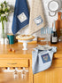 DII Hanukkah Collection Kitchen, Dishtowel Set, 18x28, Hanukkah Blessings, 3 Piece