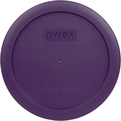 Pyrex (2) 7402-PC 6/7 Cup Fuchsia (2) 7201-PC 4 Cup Purple (3) 7200-PC 2 Cup Lawn Green (2) 7202-PC 1 Cup Red Replacement Food Storage Lids