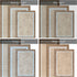 Madison Park Amherst Bathroom Rugs Room D©cor 100% Cotton Tufted Ultra Soft Non-Slip, Absorbent Quick Dry Bathtub Mats, 20x30, Brown/Blue