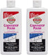 HOPE'S Premium Home Care Countertop Restoration Polish and Protector Granite, Marble, Concrete, 8 Ounce, 2 Pack, White, 16 Fl Oz