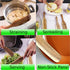 Healthy NO VARNISH Spurtles Kitchen Tools As Seen On TV Wooden Utensils for Cooking Wooden Kitchen Utensil Set Wooden Spatula for Cooking Wooden Spoons for Cooking Wok Spatulas For Nonstick Cookware