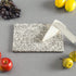 Home Basics Granite (8" x 12", White) Cutting Board