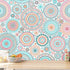 Fun Peel and Stick Wallpaper Cute Contact Paper Colorful Wallpaper Kitchen Contact Paper Decorative Self-Adhesive Wallpaper Removable Waterproof Easy to Clean Wall Covering Vinyl Rolls 17.7''x118''