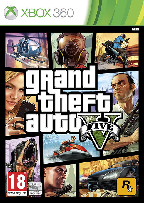 Take 2 GTA V Grand Theft Auto 5 Xbox 360