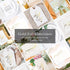 Bliss Collections Table Numbers, Gold Foil, Double-Sided Cards Plus Head Table Card for Your Wedding, Reception, Anniversary, Birthday Party or Celebration, 4"x6" (1-40 Plus Head Table Card)