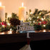 BIRDROCK HOME Merry Christmas Stocking Holder for Mantle - Christmas Decorations - Holiday Greetings - Mantle Fireplace Topper - Decorative Metal Hanger for Stockings - Home D©cor