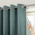 Sun Zero Easton Extra-Wide Blackout Sliding Patio Door Curtain Panel with Pull Wand, 100" x 84", Mineral (Single Panel)