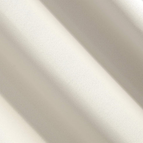 Sun Zero Soho Blackout Energy Efficient Grommet Curtain Single Panel, 54" x 63", Pearl Off-white