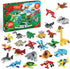 JOYIN 2021 Advent Calendar Kids Christmas 24 Days Countdown Calendar Toys for Kids with Animal Building Blocks