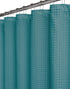 Creative Home Ideas Ombre Shower Curtain, 70 x 72, Aqua Solid