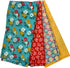 The Pioneer Woman Spring Floral Kitchen Towel Set, 4pk, Print,Red, Teal, Yellow, White, Blue, Green