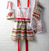 DII Holiday Collection Skirted Apron, One Size, Whisk You A Merry Christmas