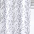 DriftAway Sarah Floral Tree Branch Pattern Thermal Insulated Blackout Window Curtain Valance Rod Pocket 2 Layers 52 Inch by 14 Inch Plus 2 Inch Header Gray