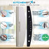 14 Pizza Cutter by KitchenStar | Sharp Stainless Steel Slicer Knife - Rocker Style w Blade Cover | Chop and Slices Perfect Portions + Dishwasher Safe Premium Pizza Oven Accessories