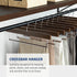 High-Grade Wooden Slack/Trouser Pants Hangers with Non Slip Bar (20 Pack) Smooth Finish, Durable Wooden Hangers - Slim & Sleek Space Saving Closet Hangers, 360° Hook- Ideal for Pant, Jeans, Slacks Etc