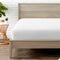 Bare Home Fitted Bottom Sheet California King - Premium 1800 Microfiber - Ultra-Soft Wrinkle Free - Deep Pocket - Cal King Fitted Sheet (California King, White)
