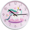 Something Unicorn - Beautiful Unicorn Wall Clock for Girls Bedroom Decoration. Silent Non Ticking Quartz Battery Operated Easy to Read. (12 inch)