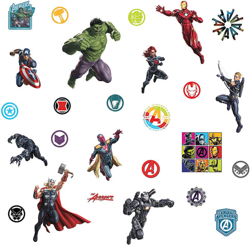 RoomMates RMK4289SCS Classic Avengers Peel and Stick Wall Decals