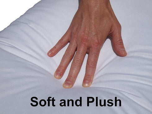 Pillowflex Premium Polyester Filled Pillow Form Insert / Machine Washable (16 Inch by 26 Inch) Rectangle | Made in USA