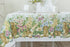 Benson Mills Easter Spillproof Fabric Tablecloth, Indoor/Outdoor Use, for Easter and Spring (Blooming Bunnies, 60" X 104" Rectangular)