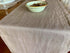 Linen Table Runner 100% French Flax Stonewashed Pure Linen Cloth Table Runner (Natural Rustic Taupe, 14 x 90 Inch)
