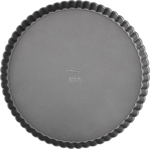 Wilton Excelle Elite Non-Stick Tart Pan and Quiche Pan with Removable Bottom, 11-Inch