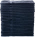 Simpli-Magic 79178 Cotton Hand Towels, 16"x27", 12 Pack, Black, Not Bleach Proof 12 Count
