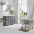 Laura Ashley Butter Chenille 20" x 34" Bath Mat, Light Grey