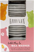Happy Wax Outlet Wax Melt Warmer for Scented Wax Melts, Cubes, & Tarts - Ceramic Wax Melter with Patent Pending No Mess Silicone Top (Outlet Warmer, Gray Stripe)