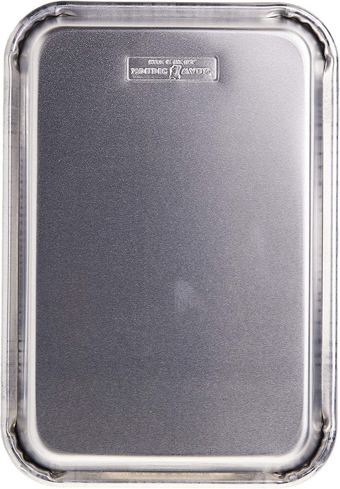 Nordic Ware Burger Serving Trays-2 Piece Set, Aluminum