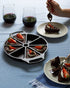 Lodge BW8WP 8 Seasoned Cast Iron Wedge Pan, Black