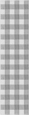 Grey Runner Rug for Hallway: 2x8 Runner Rug Gray Outdoor Runner Rug Non Slip Kitchen Rug Runner Laundry Room Runner Rug Entryway Runner Rug Farmhouse Runner Rug Washable Runner Rug Grey Rug Runner