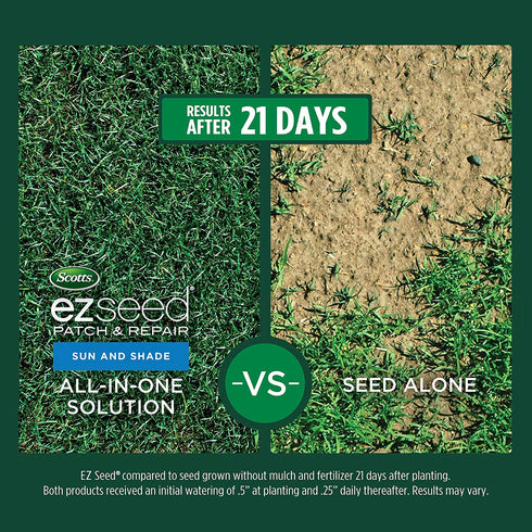 Scotts EZ Seed Patch & Repair Sun and Shade: Seeds up to 85 sq. ft., 3.75 lb., Not Available in HI, GU, PR, VI