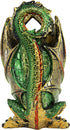 Design Toscano QS292894 Escritoire the Dragon Desk Accessory Sculpture, full color