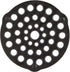 Lodge L8DOT3 Cast Iron Meat Rack/Trivet, Pre-Seasoned, 8-inch