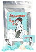 Snowman Guts Blue Raspberry & Marshmallow Flavored Gummy Snowflakes Funny Unique Christmas Tree Stocking Stuffer Gag Birthday Girl, Boy and Teens Candy Gift