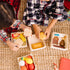Melissa & Doug Food Groups - 21 Wooden Pieces and 4 Crates