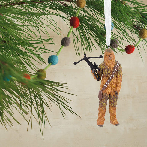 Hallmark Star Wars Chewbacca with Bowcaster Christmas Ornament