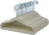 Amazon Basics Kids Velvet, Non-Slip Clothes Hangers, Beige - Pack of 50