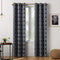 Sun Zero Barnett Trellis Blackout Grommet Curtain Panel, 40 in x 63, Navy Blue