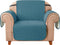 DyFun Sofa Slipcover Reversible Couch Cover Furniture Protector with Elastic Straps for Livingroom Non-Slip Washable Cover for Pets Kids Children (Chair,Turquoise)