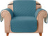 DyFun Sofa Slipcover Reversible Couch Cover Furniture Protector with Elastic Straps for Livingroom Non-Slip Washable Cover for Pets Kids Children (Chair,Turquoise)
