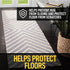 Grip Master 2X Extra Thick Area Rug Pad Grippers, 2 x 3 Feet, Cushioned for Hard Surface Floors, Maximum Gripper and Cushion for Under Rugs, Protection Pads for Hardwood Floor, Under Carpet Mats
