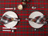 Ruth&Boaz Traditional Scottish Tartan Plaid SquareTablecloth for Famly Dinners & Christmas Parties (Red, 55"X84")