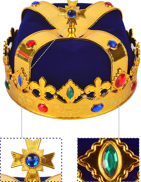 Birthday King Crown and Sash for Boy,Birthday Boy Prince Crown Sash and Pin for Boy,It™s My Birthday King Crown Kids,Birthday Boy Gifts,Birthday Crown King Birthday Party Decoration,Birthday Boy