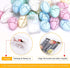 16.41ft 40 LEDs Easter Egg Bunny String Lights Decorations Rabbit Hanging Garland Indoor Outdoor Tree Party Decor(Batteries Not Included)