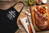 Savvy Designs BBQ Aprons for Men Cooking Kitchen Funny Apron - The Grill Master, The Man The Myth The Legend - Adjustable, Black with Pockets