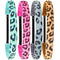 FROG SAC 4 Cheetah Headbands for Girls, Reversible Nonslip Velvet Leopard Print Headband Pack, Elastic Leopard Headbands for Women, Cute Animal Print Hair Accessories for Teens